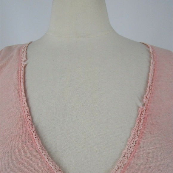 Free People Women Scoop Neck Top T-Shirt Sz S 2589 New without tags - Picture 6 of 7